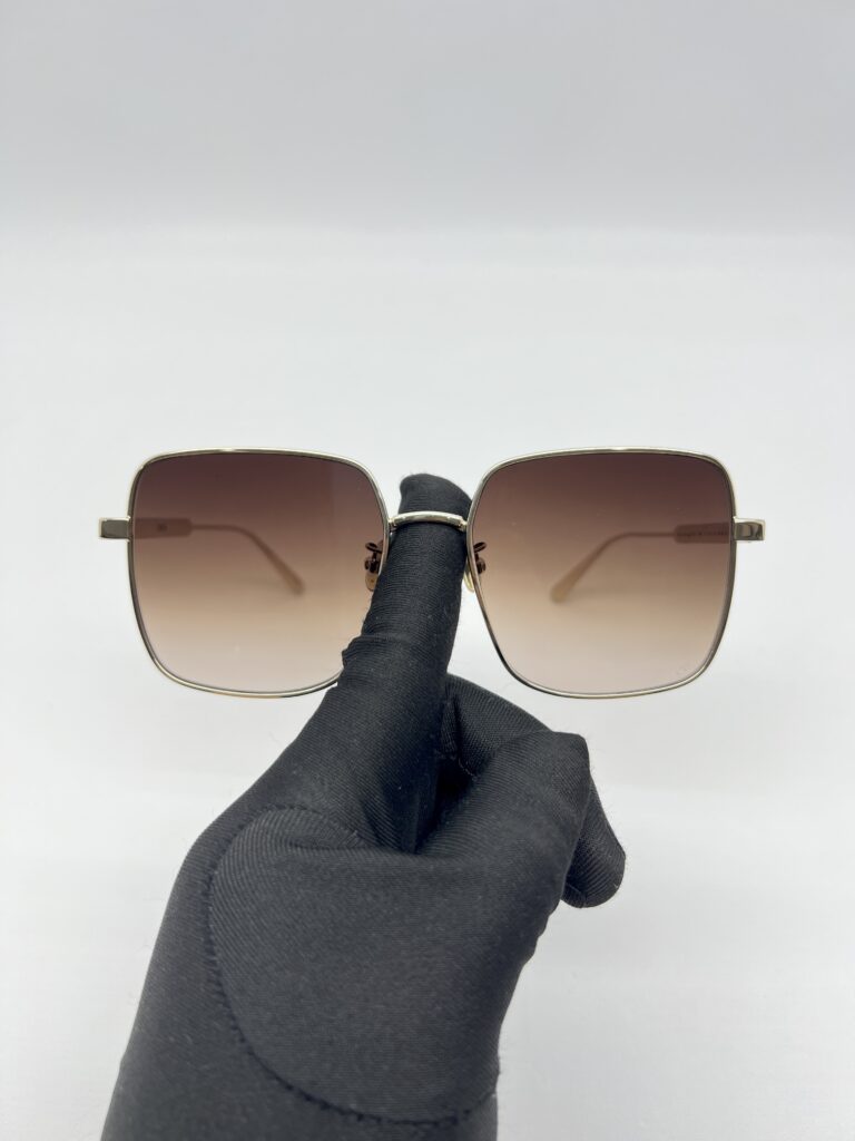 Dior Square Sunglasses Diorcannage S1U Gold