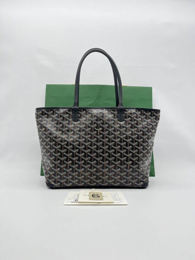 Goyard Artois PM Goyardine Noir SHW