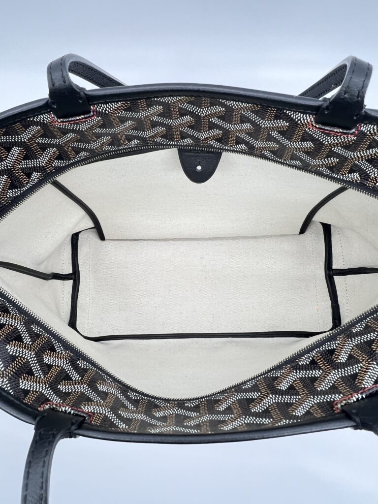 Goyard Artois PM Goyardine Noir SHW