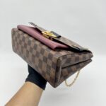 Louis Vuitton Vavin PM Damier Ebene Bordeaux GHW