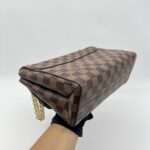 Louis Vuitton Vavin PM Damier Ebene Bordeaux GHW