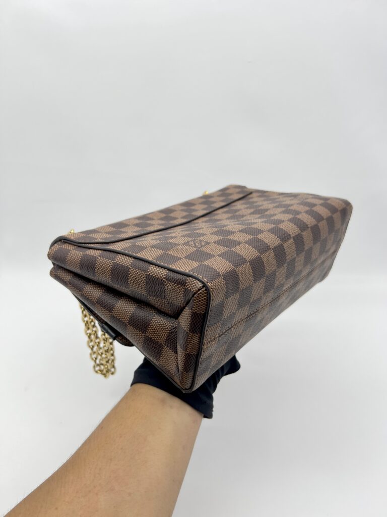 Louis Vuitton Vavin PM Damier Ebene Bordeaux GHW