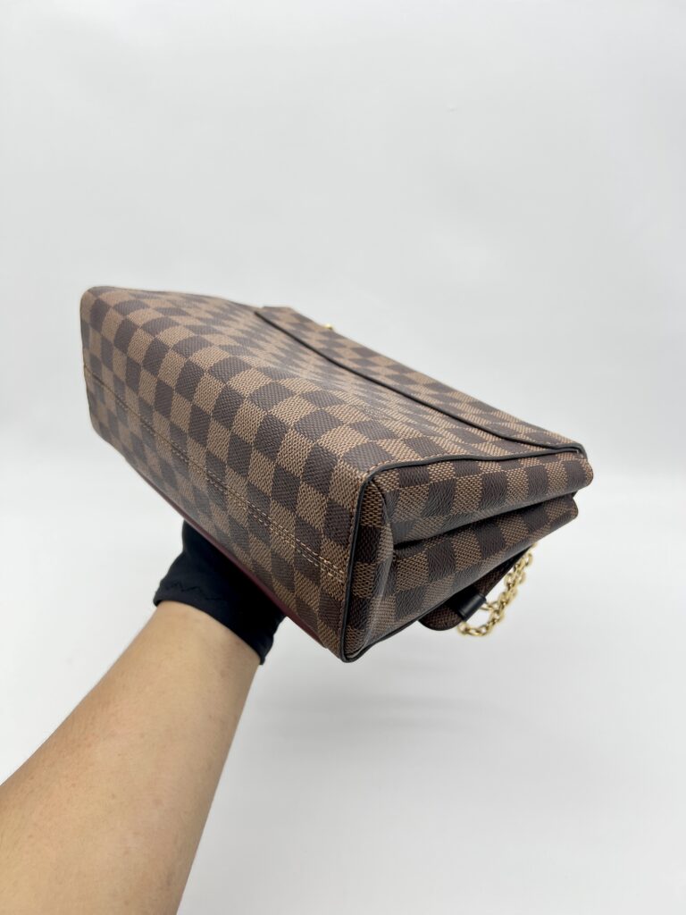 Louis Vuitton Vavin PM Damier Ebene Bordeaux GHW