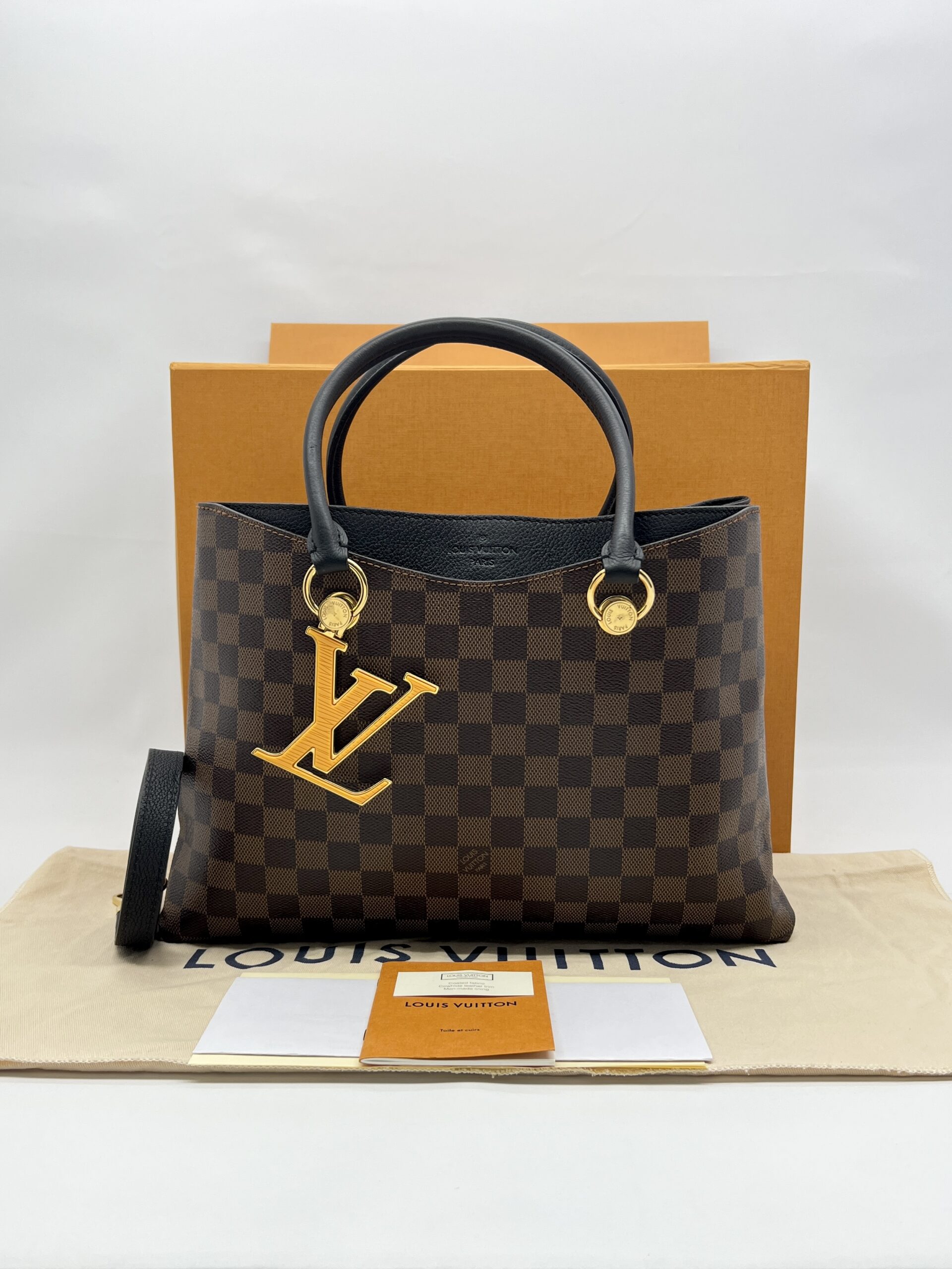 Louis Vuitton Riverside Damier Ebene Noir GHW