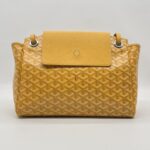 Goyard Rouette Souple Bag Goyardine Yellow