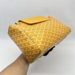 Goyard Rouette Souple Bag Goyardine Yellow