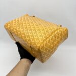 Goyard Rouette Souple Bag Goyardine Yellow