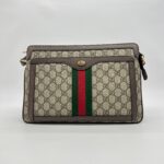 Gucci Crossbody Shoulder Bag GG Supreme GHW