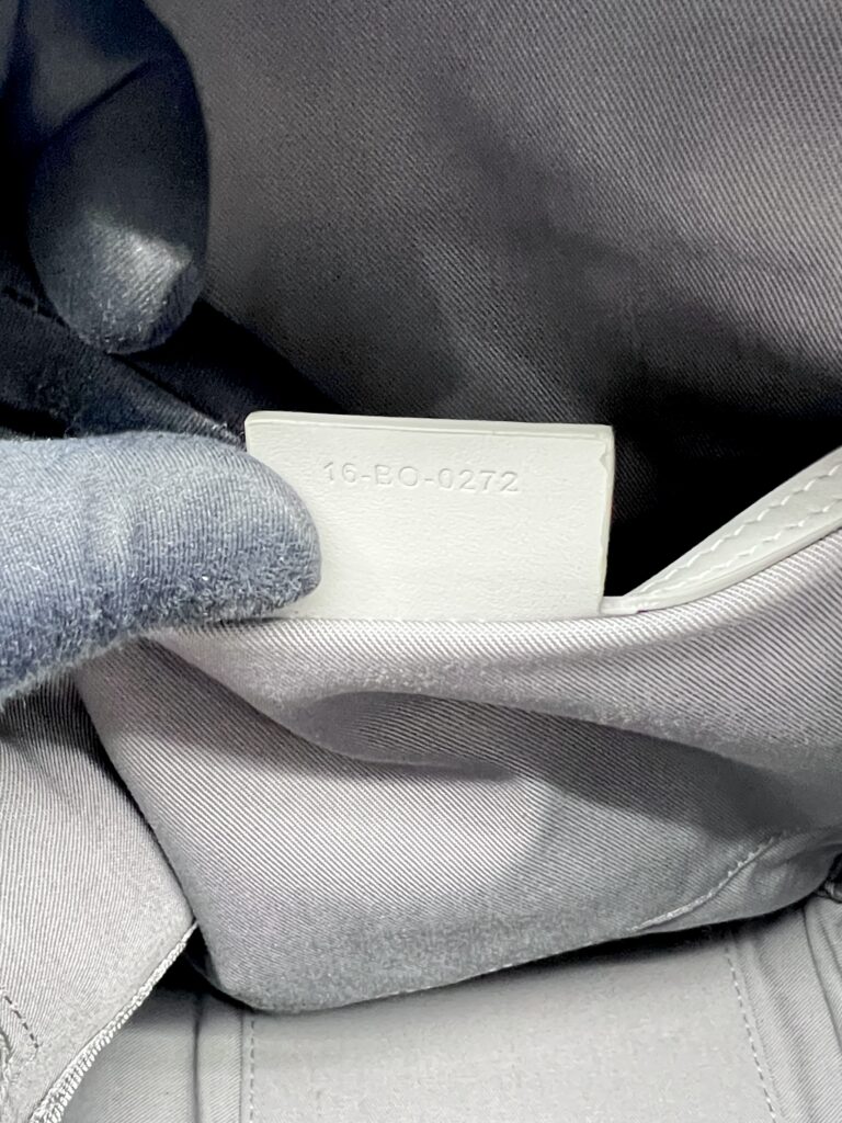 Dior Rider Sling Bag Diamond Coated Canvas Grey SHW