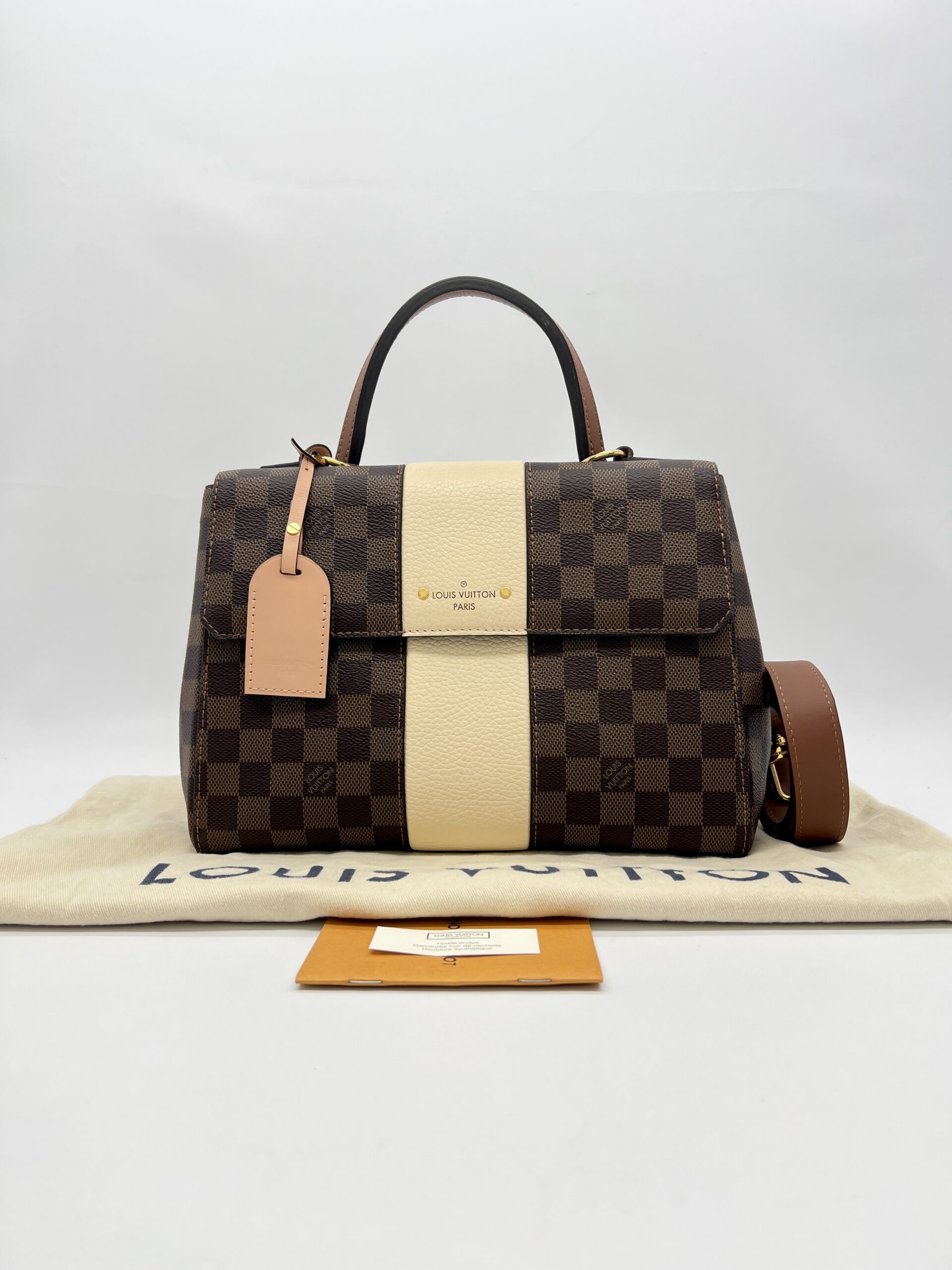 Louis Vuitton Bond Street Damier Ebene Creme GHW