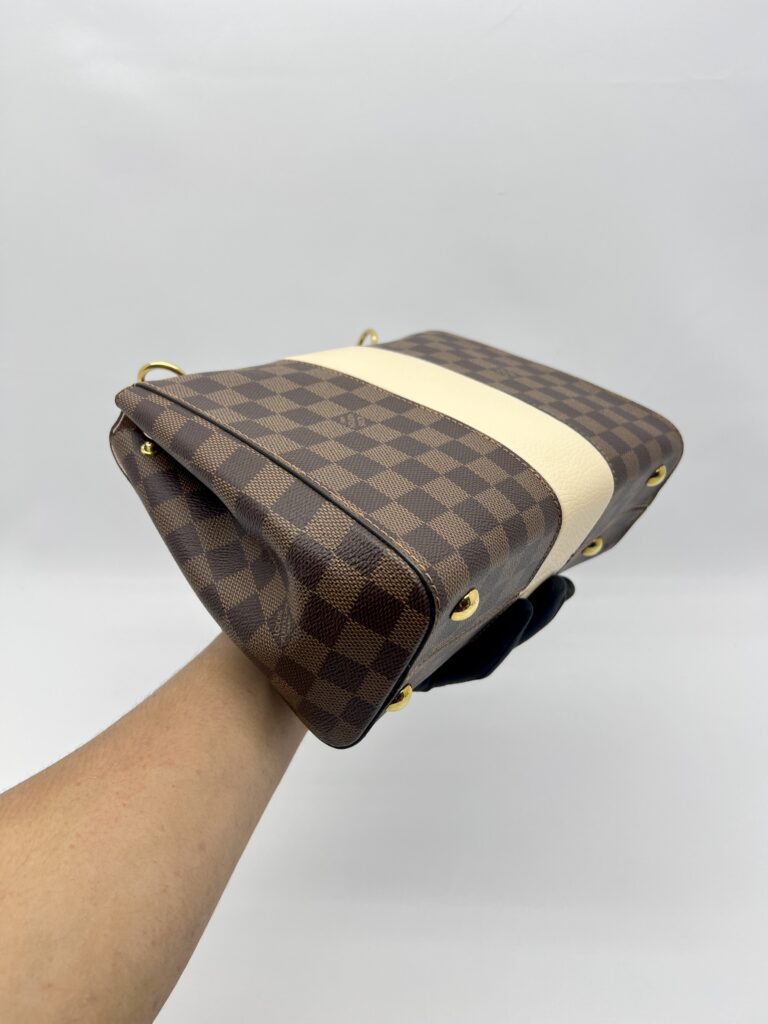 Louis Vuitton Bond Street Damier Ebene Creme GHW