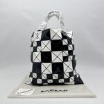 Bao Bao Prism Tote Bag Black white