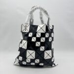 Bao Bao Prism Tote Bag Black white