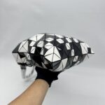 Bao Bao Prism Tote Bag Black white