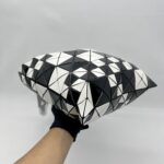 Bao Bao Prism Tote Bag Black white