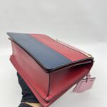 Gucci Queen Margaret Top Leather White/Red/Blue GHW