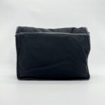 Prada Flap Messenger Bag Tessuto Saffiano Nylon Black SHW