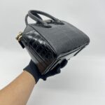 Givenchy Mini Antigona Embossed Croco Black GHW