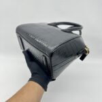 Givenchy Mini Antigona Embossed Croco Black GHW