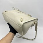 Balenciaga Reguler City Edge White Chevre GHW