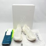 Loewe LightSpray Cloudmonster Sneakers White/Silver