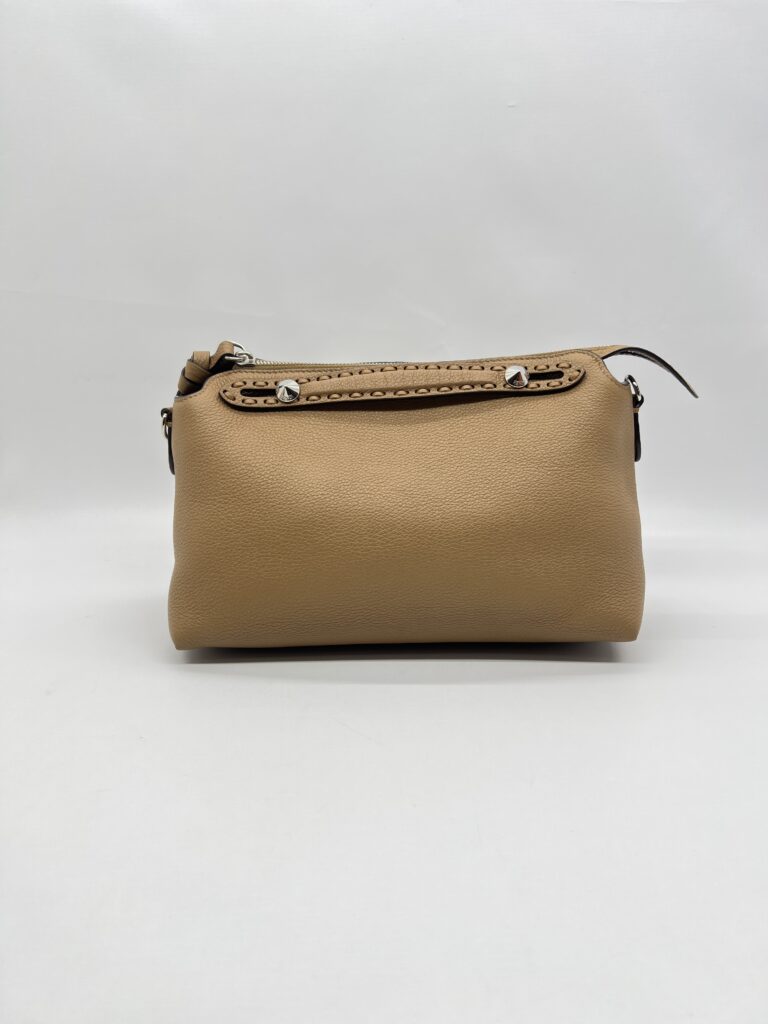 Fendi By The Way Medium Selleria Calfskin Beige SHW