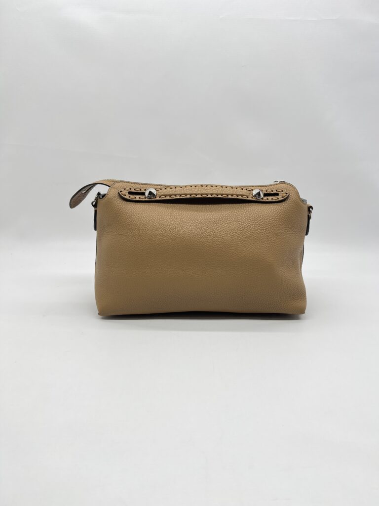 Fendi By The Way Medium Selleria Calfskin Beige SHW