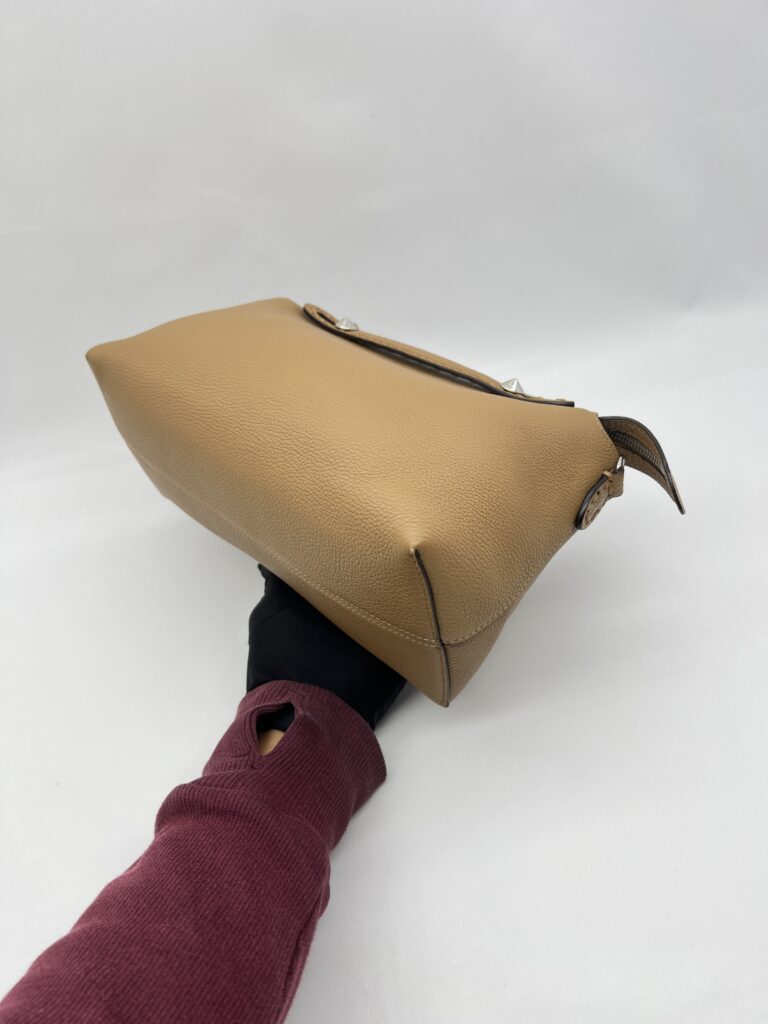 Fendi By The Way Medium Selleria Calfskin Beige SHW