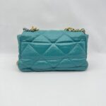 Chanel C19 Large Lambskin Green Tosca