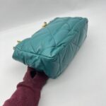 Chanel C19 Large Lambskin Green Tosca