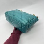 Chanel C19 Large Lambskin Green Tosca