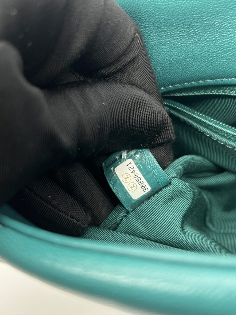 Chanel C19 Large Lambskin Green Tosca