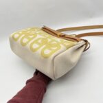 Hermes Herbag 31 Circuit 24 Canvas Ecru Jaune GHW