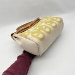Hermes Herbag 31 Circuit 24 Canvas Ecru Jaune GHW