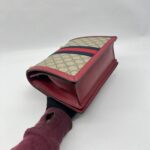 Gucci Queen Margaret Top Handle GG Supreme Red GHW