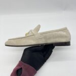 Loro Piana Joan Charms Loafer Suede Sunrise Clouds GHW