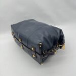Louis Vuitton Sac Hand Bag Leather Navy Purple GHW