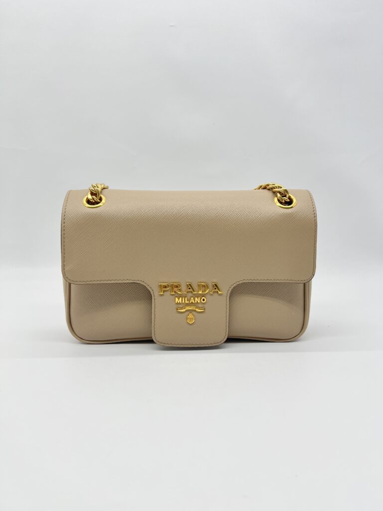 Prada Pattina  Saffiano Cammeo GHW