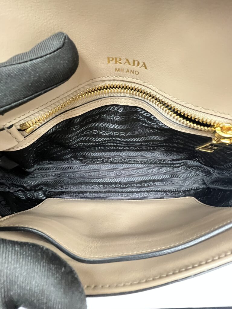 Prada Pattina  Saffiano Cammeo GHW