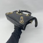 Balenciaga Mini City Edge Chevre Black GHW