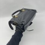Balenciaga Mini City Edge Chevre Black GHW