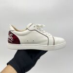 Christian Louboutin Fun Vieira Sneakers White Red