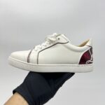 Christian Louboutin Fun Vieira Sneakers White Red