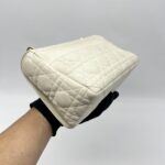 Dior Medium Caro White Gold Hardware
