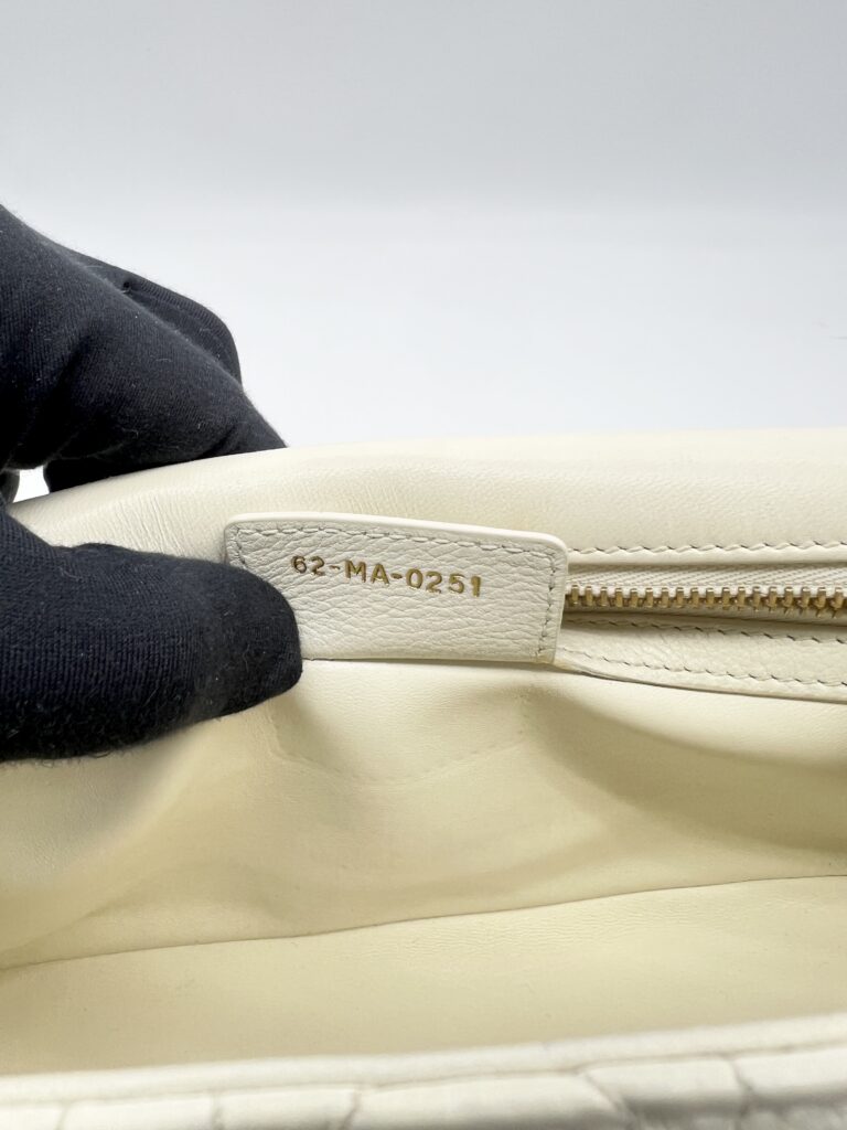 Dior Medium Caro White Gold Hardware
