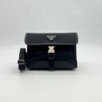 Prada Smartphone Case Re-nylon Tessuto Saffiano Black SHW