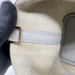 Hermes Picotin 18 Clemence Bleu Pale GHW