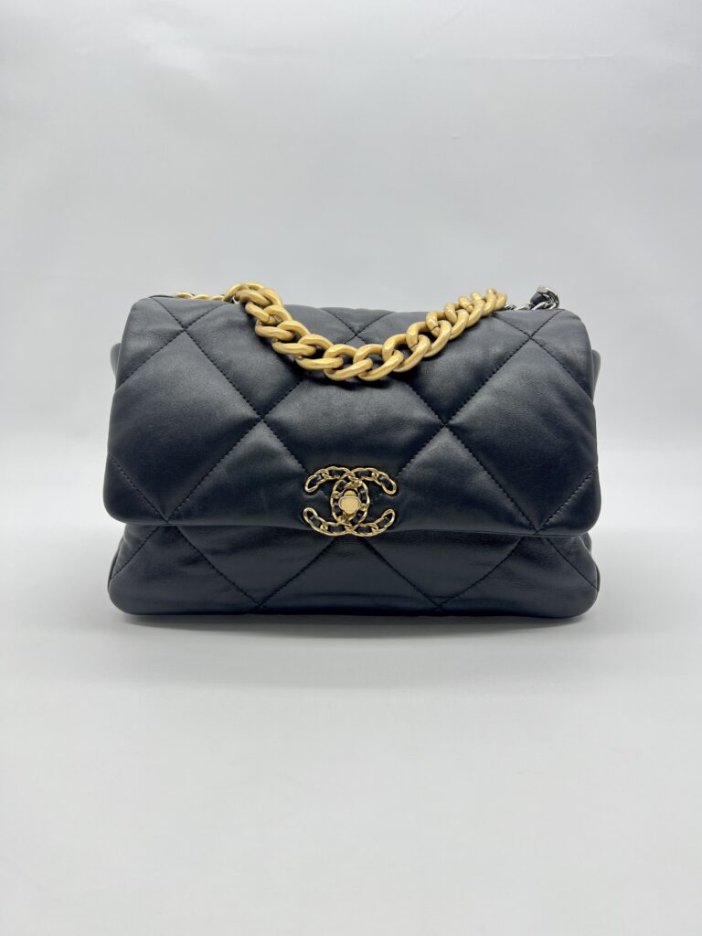 Chanel C19 Large Lambskin Black
