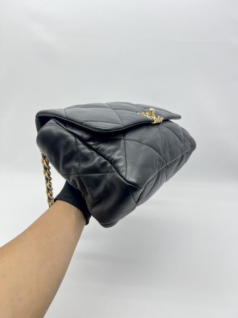 Chanel C19 Large Lambskin Black