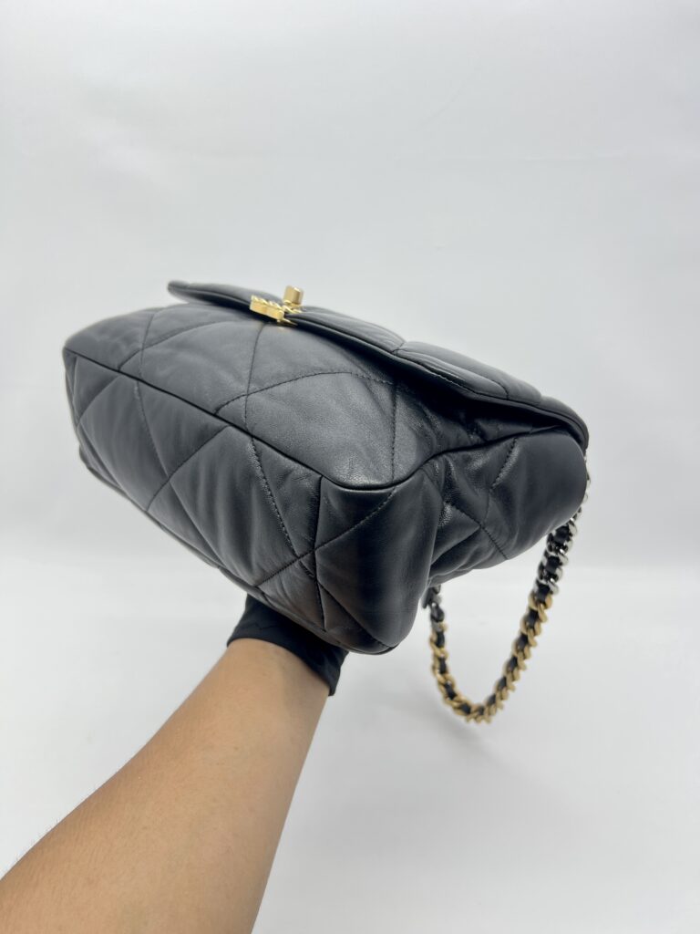 Chanel C19 Large Lambskin Black